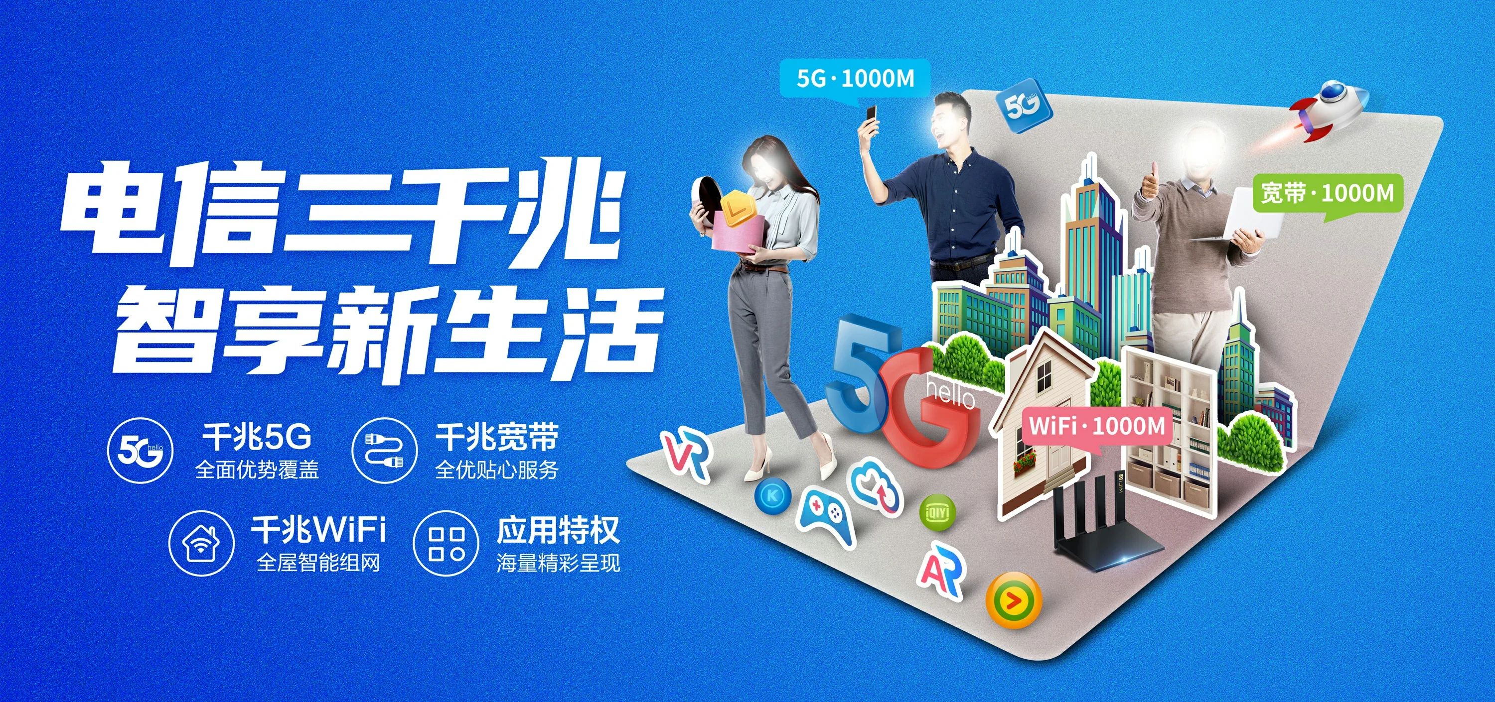 中国电信 三道电信宽带 宽带套餐