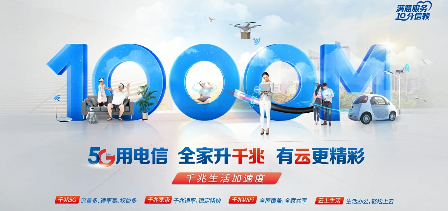 中国电信 三道电信宽带 宽带套餐